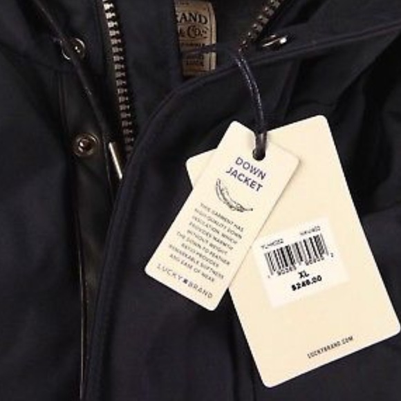 Lucky Brand North Ice Down Parka Faux Fur Trim NWT - Picture 5 of 8